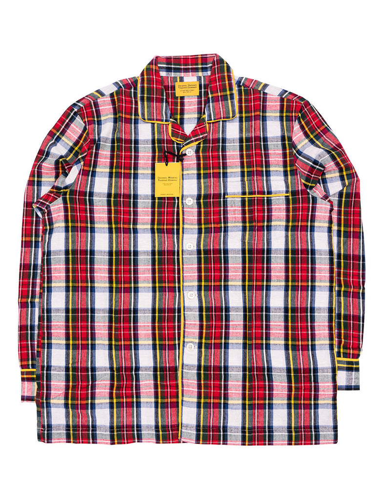Original Madras Company - Pyjamas - Plaid Red