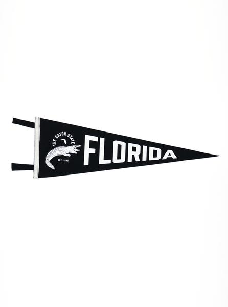 Oxford Pennant - Florida Pennant - Felt Wool - Black/ White - Northern Fells