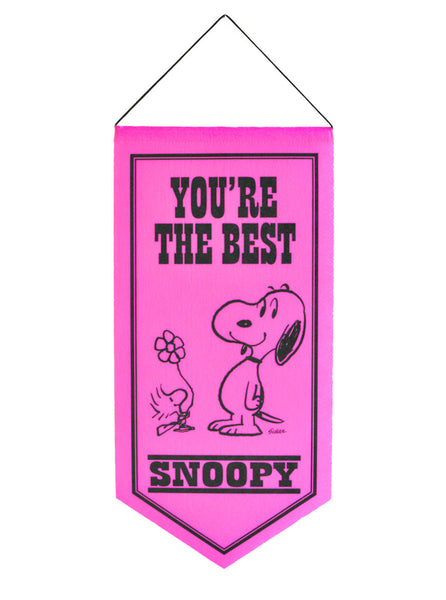 PEANUTS - Pennant - You're the Best