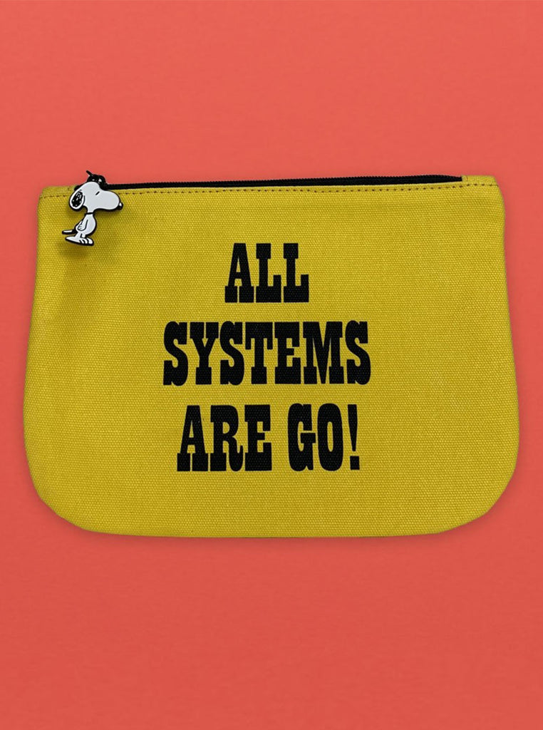 Peanuts Pouch Yellow Systems The Northern Fells Clothing Company Back