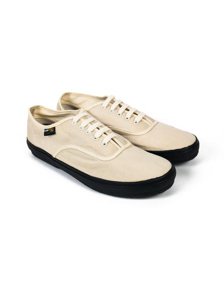Reproduction of Found World War 2 Deck Shoe Natural Black Cordura The Northern Fells Clothing Company Side