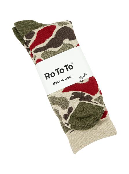 RoToTo Camo Red R1032 The Northern Fells Clothing Company Full