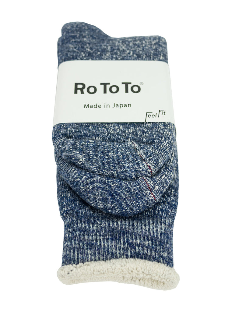 RoToTo - Double Faced Socks - Deep Ocean - Northern Fells