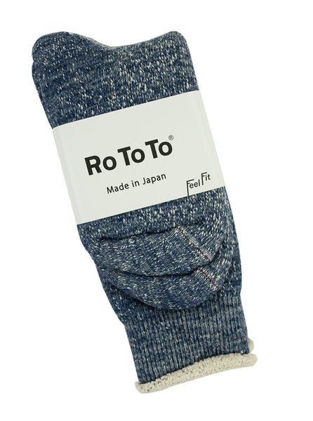 RoToTo - Double Faced Socks - Deep Ocean - Northern Fells