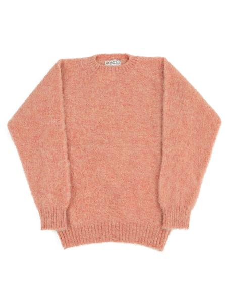 Shetland Woollen Co 185 Sunglow shaggy dog knit sweater The Northern Fells Clothing Company Full