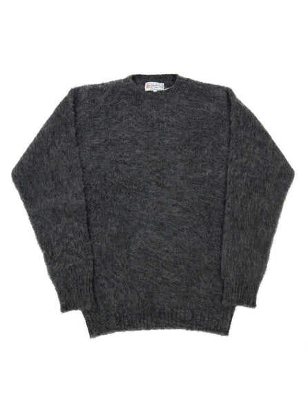 Shetland Woollen Co. - Shetland Crew Neck Knit - Heron - Northern Fells