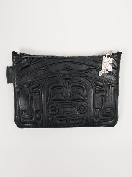 Spirit of the Wild - Leather Purse - Black - Northern Fells