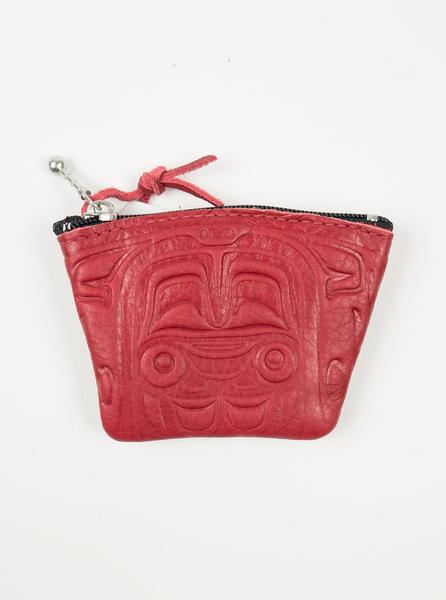 Spirit of the Wild - Deer Skin Coin Purse - Red - Northern Fells