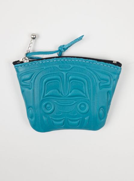 Spirit of the Wild - Deer Skin Coin Purse - Turquoise - Northern Fells