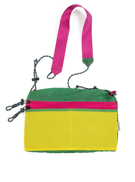 Taikan Large Sacoche Yellow Green Purple The Northern Fells Clothing Company Full