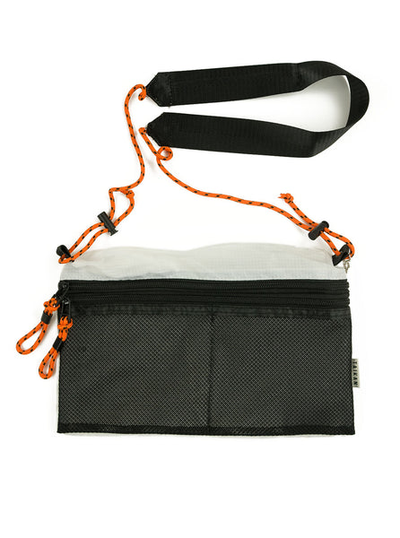 Taikan Sacoche White Black Orange Large The Northern Fells Clothing Company Full