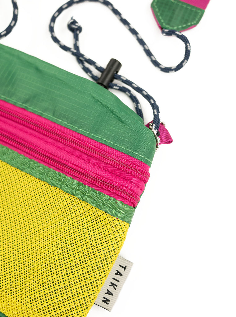 Taikan - Small Sacoche - Yellow / Green / Purple - Northern Fells