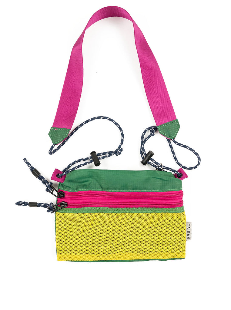 Taikan - Small Sacoche - Yellow / Green / Purple - Northern Fells