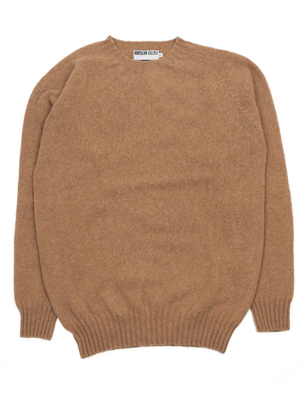 Northern Fells - Brushed Crewneck Sweater - Cashew