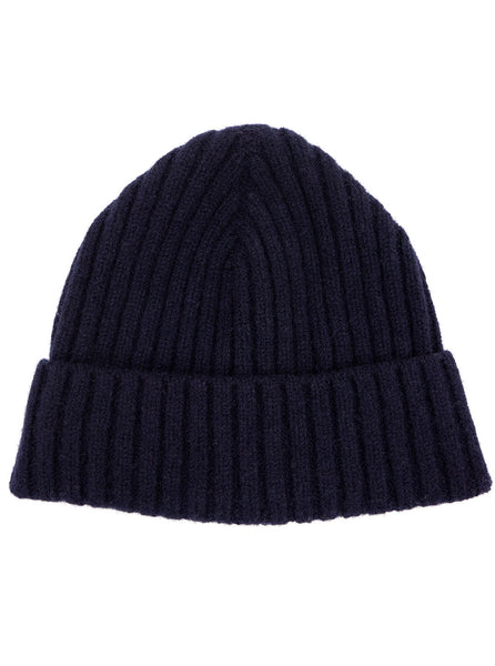 Northern Fells - Lambswool Watch Cap - Navy