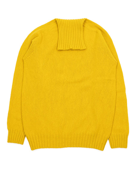 The Northern Fells Clothing Roll Neck Lambswool Shetland Made in Scotland Corona Full
