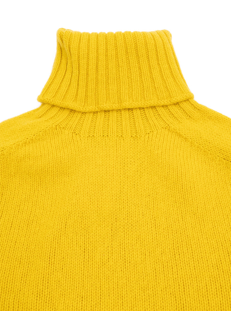 The Northern Fells Clothing Roll Neck Lambswool Shetland Made in Scotland Corona Neck