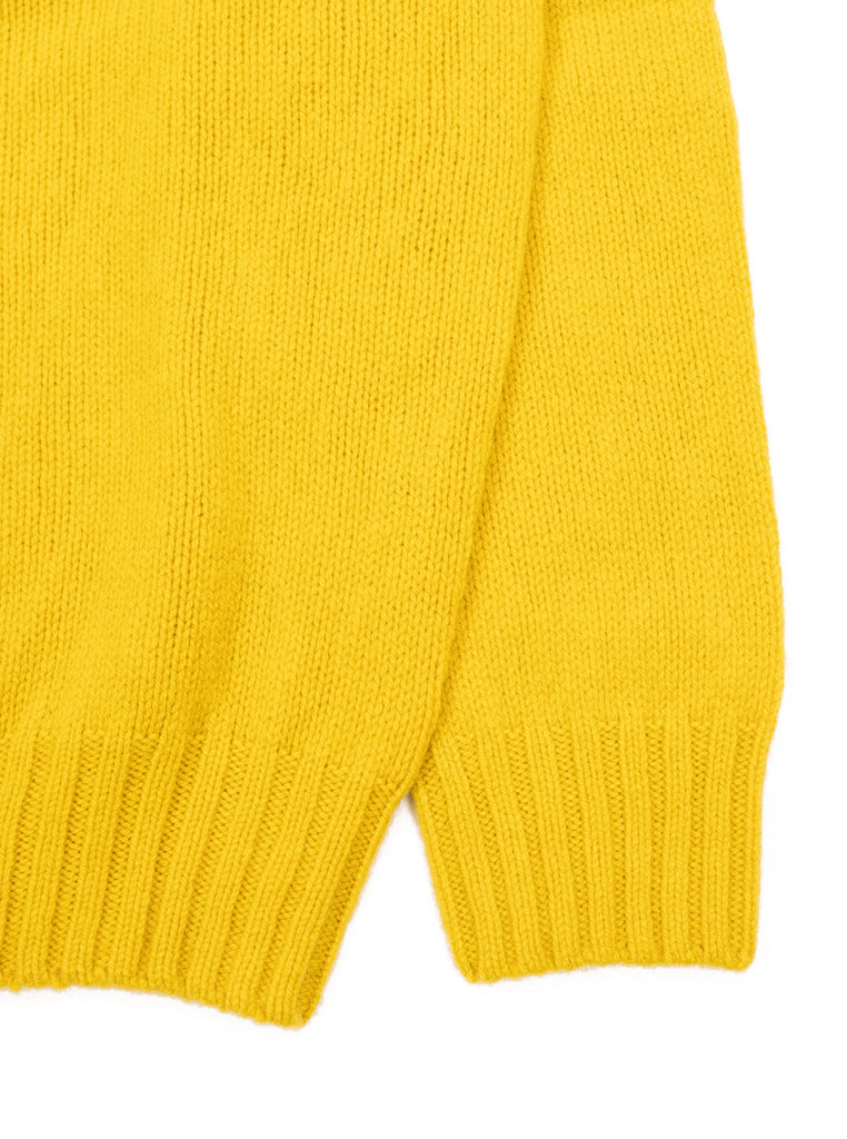 The Northern Fells Clothing Roll Neck Lambswool Shetland Made in Scotland Corona Sleeve
