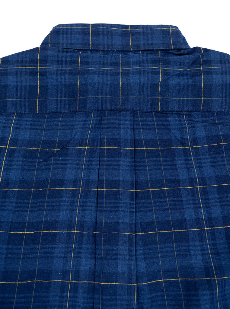 The Original Madras Trading Company Button Down Navy The Northern Fells Clothing Company Back