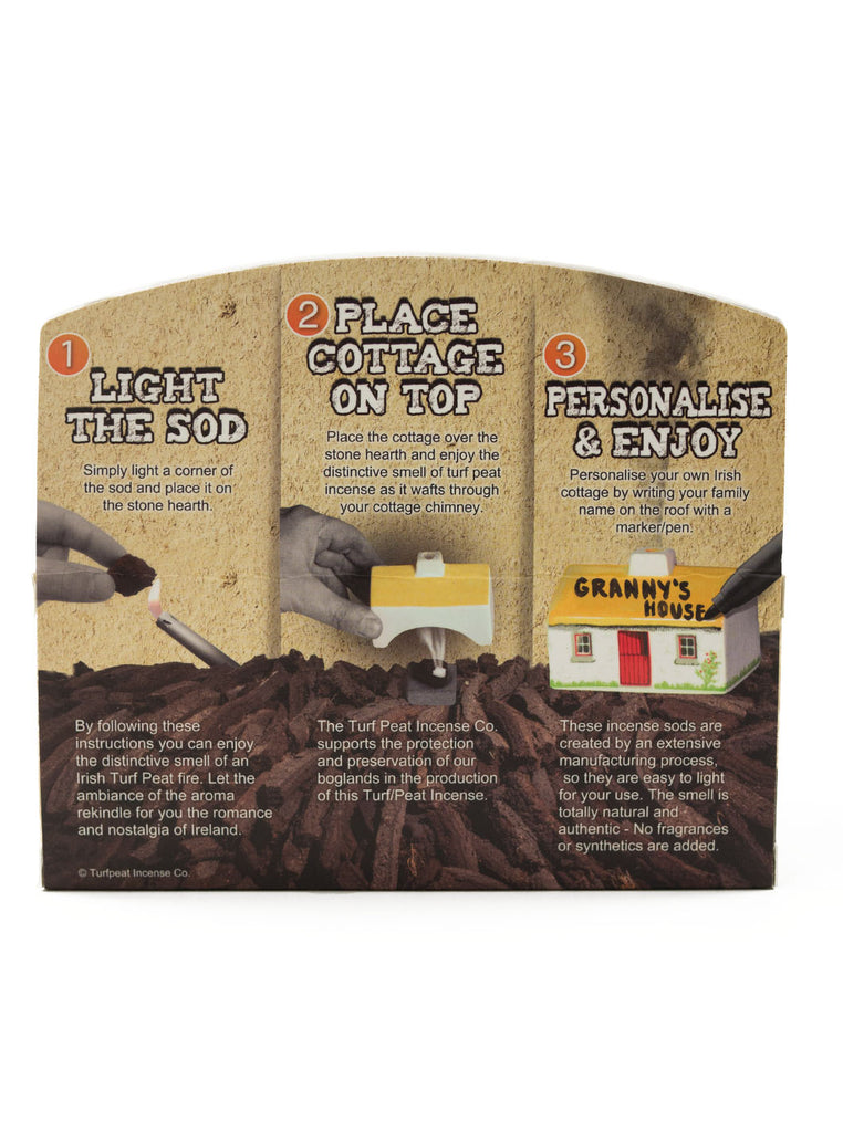 Turf Peat Incense - Irish Cottage - Northern Fells