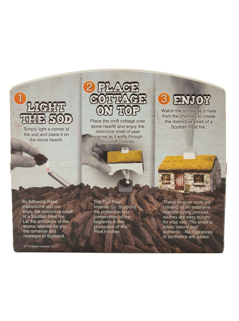 Turf Peat Incense - Scottish Cottage - Northern Fells
