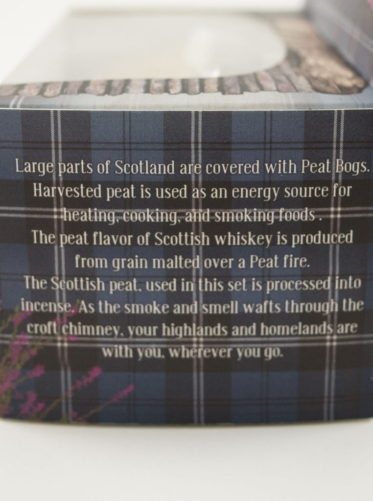 Turf Peat Incense - Scottish Cottage - Northern Fells