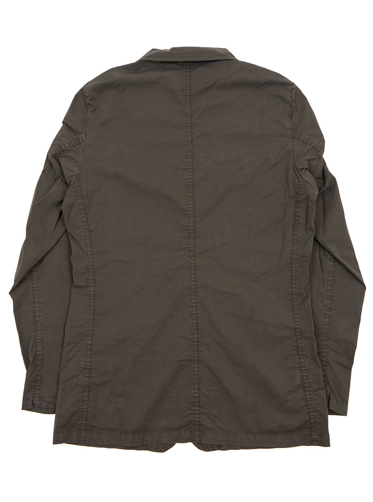 Vetra - Poplin Cotton Blazer - Khaki