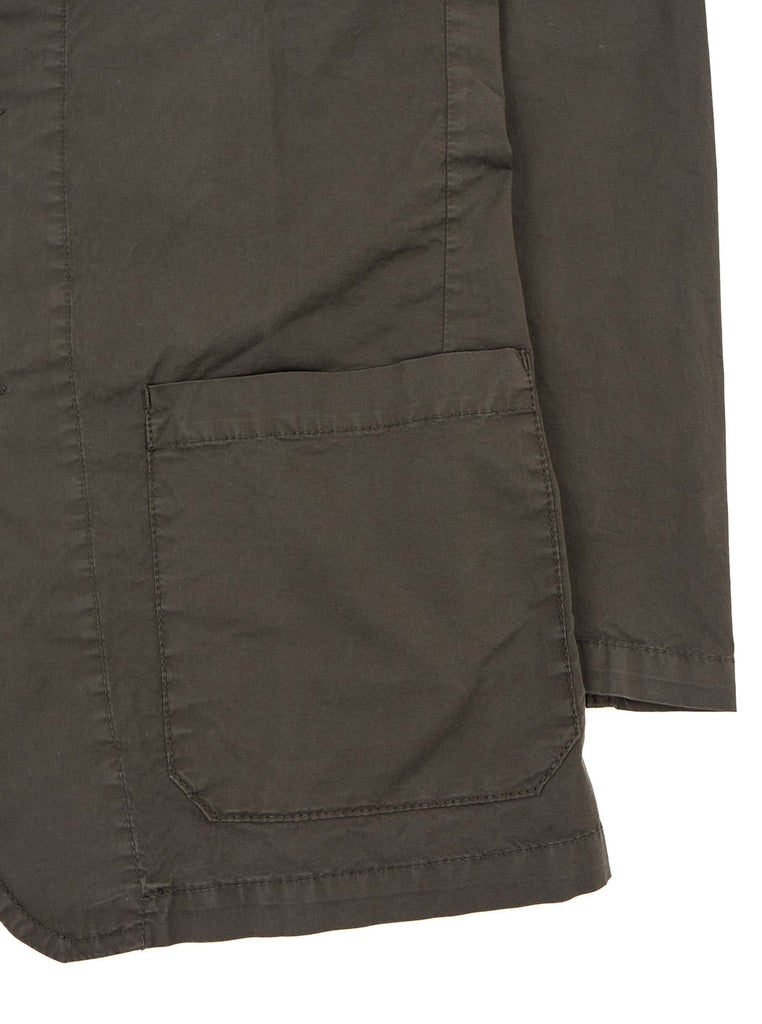 Vetra - Poplin Cotton Blazer - Khaki
