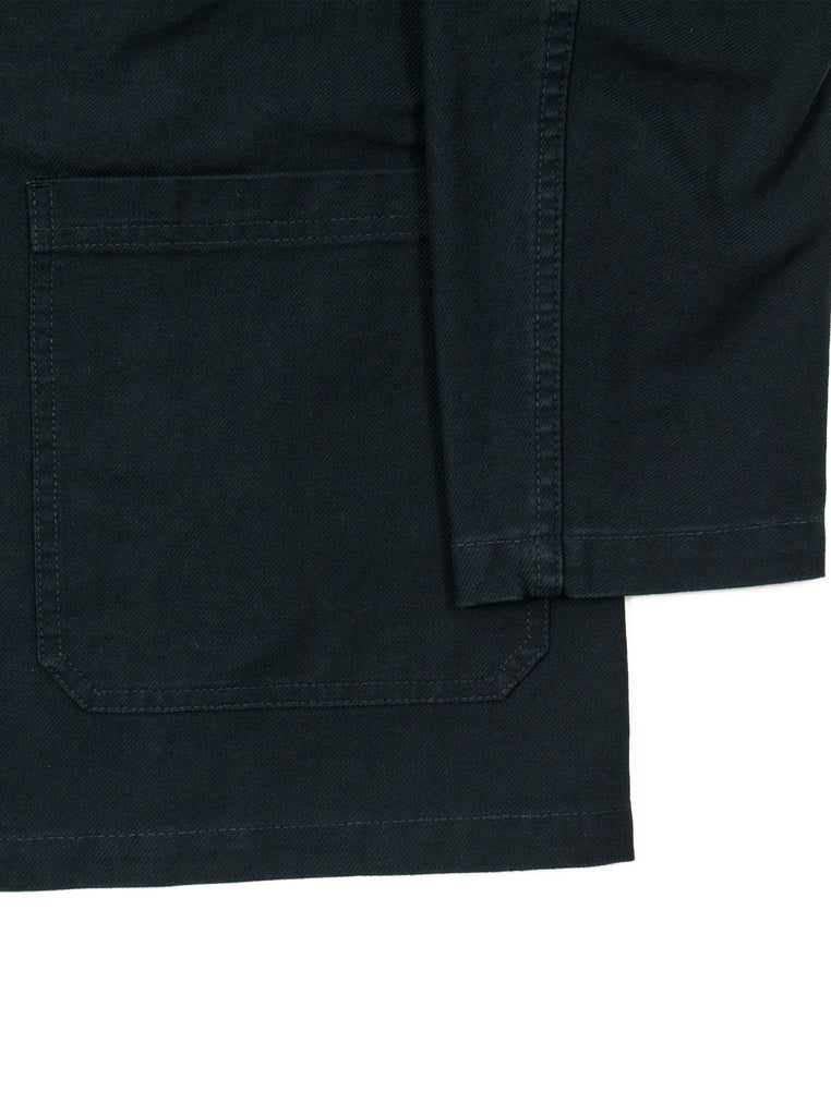 Vetra - No 4 Dungaree Wash Twill Cotton Work Jacket - Black - Northern Fells