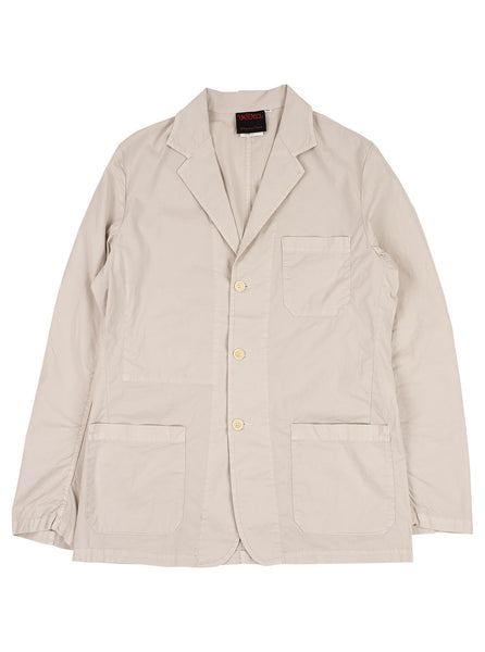 Vetra Poplin Cotton Blazer Pearl The Northern Fells Clothing Company Full