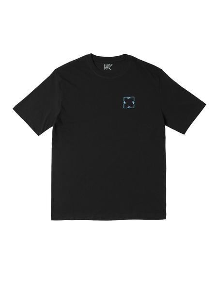 Wayward wwsg0025 Mandealer Short Sleeve T-Shirt Black The Northern Fells Clothing Company Front
