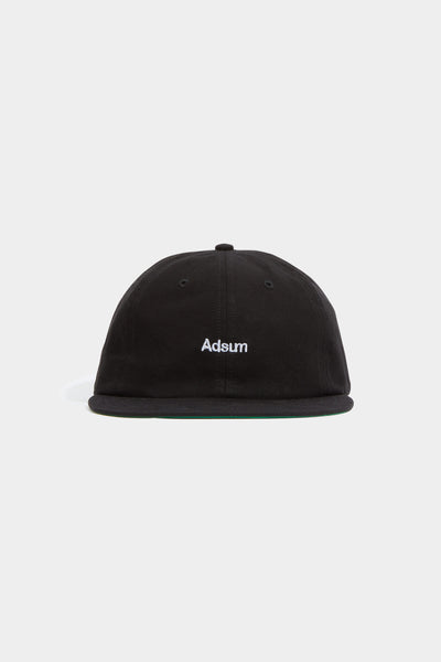Adsum - Piece Dyed Logo Hat - Black - Northern Fells