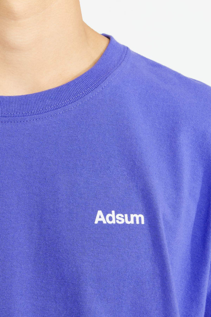 Adsum - Core Logo T-Shirt - Perriwinkle Blue - Northern Fells