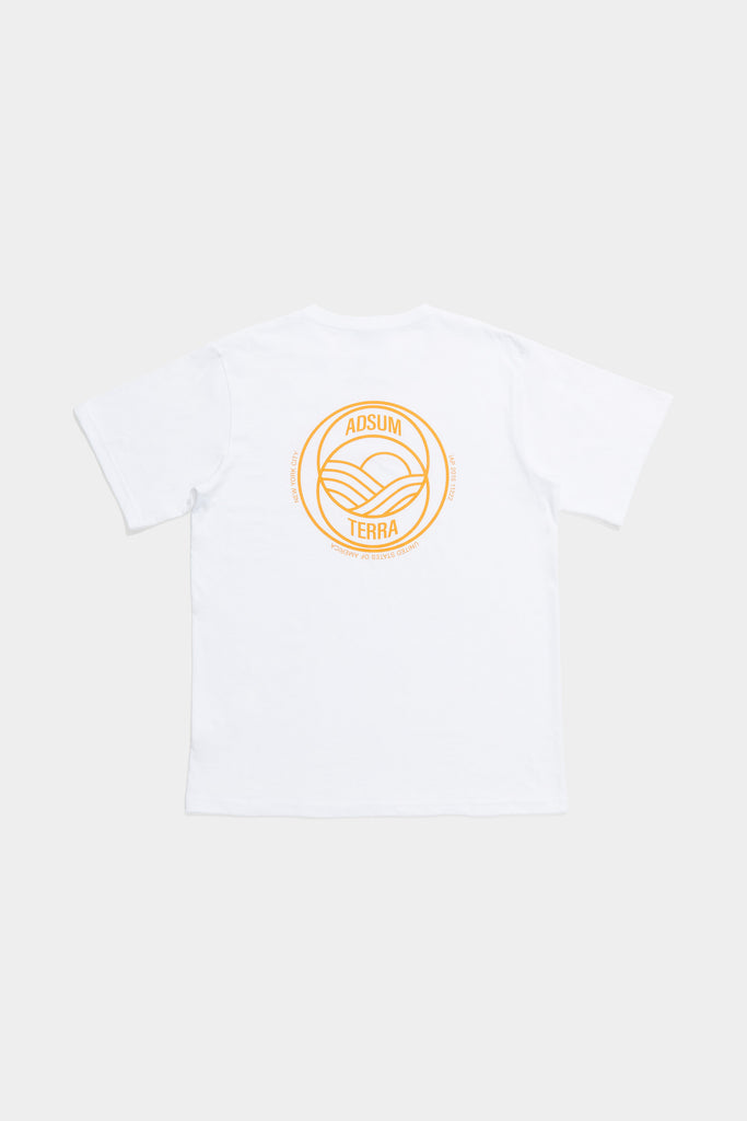 Adsum - Terra T-Shirt - White - Northern Fells